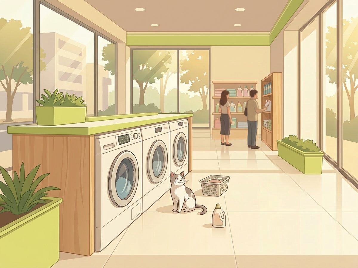 The Cat at the Laundry cover