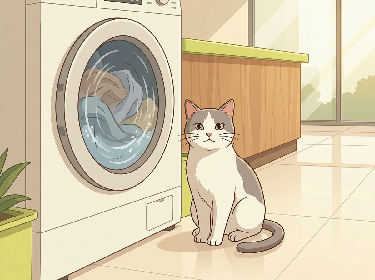 The Cat at the Laundry inline-1
