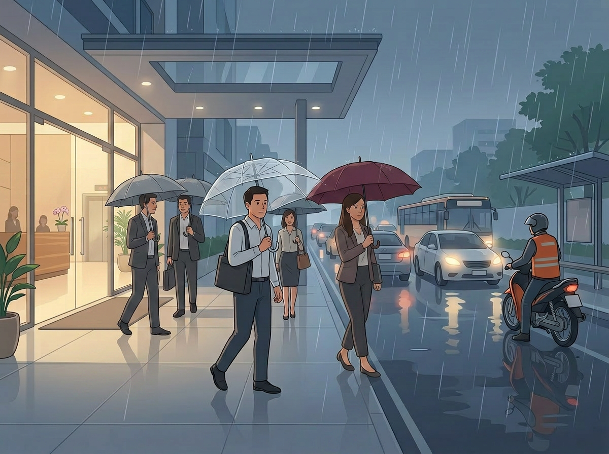 A Rainy Morning Commute inline-1