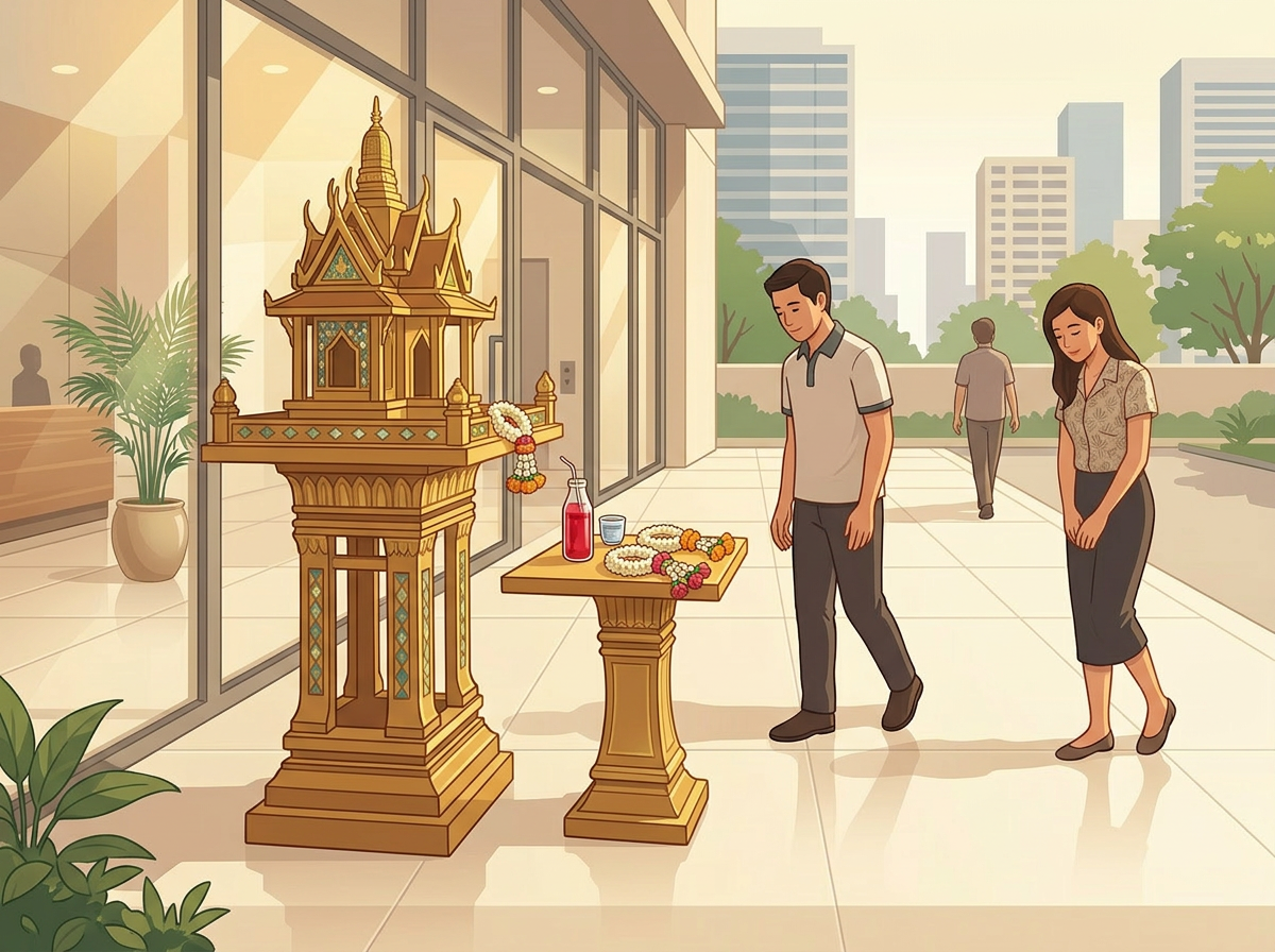 Morning at the Spirit House cover